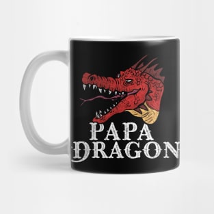 Awesome Papa Dragon Fearsome Dragon Fantasy Dad Mug